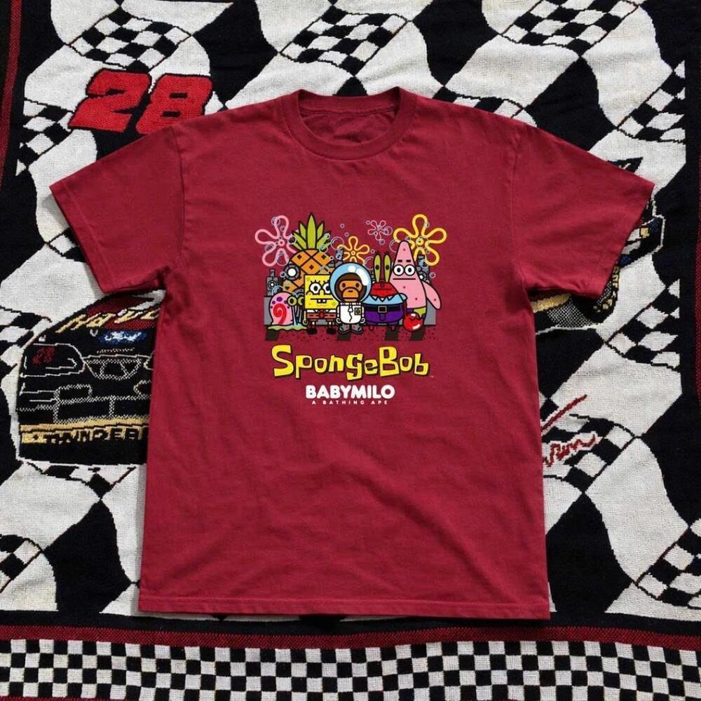 Red Bape X Spongebob Squarepants Baby Milo T-Shirt